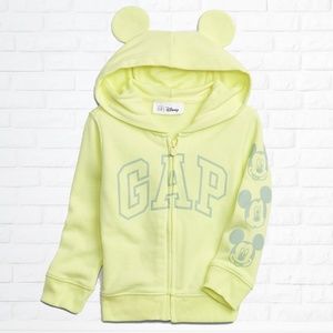 NWT BabyGap Disney Mickey Mouse Logo Hoodie - Size 4